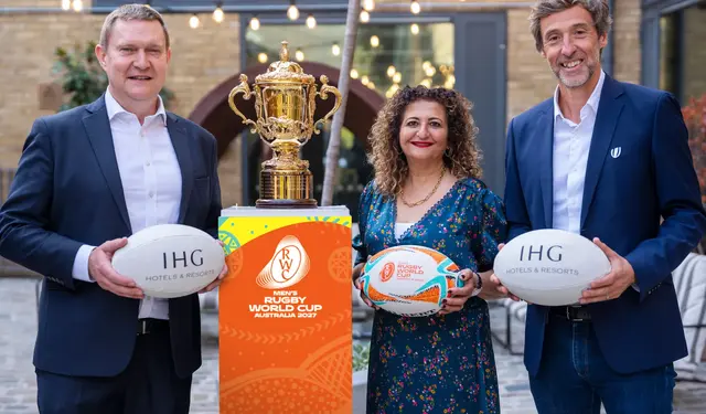 IHG Hotels and Resorts joins as Official Partner of Mens Rugby World Cup 2027