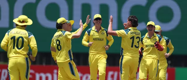 Australia u19 win against South Africa