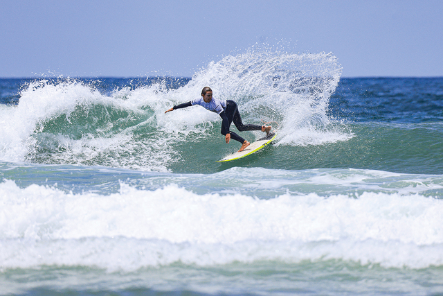 Benjamin Magalhaes of Portugal (Photo by Laurent Masurel/World Surf League)