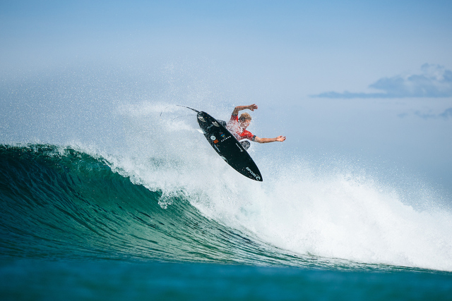 CAPE WOOLAMAI, PHILLIP ISLAND, AUSTRALIA - FEBRUARY 28: Dane Henry of Australia surfs in Heat 8 of the Round of 64 at the Phillip Island Pro on February 28, 2026 at Cape Woolamai, Phillip Island, Australia. (Photo by Aaron Hughes/World Surf League)